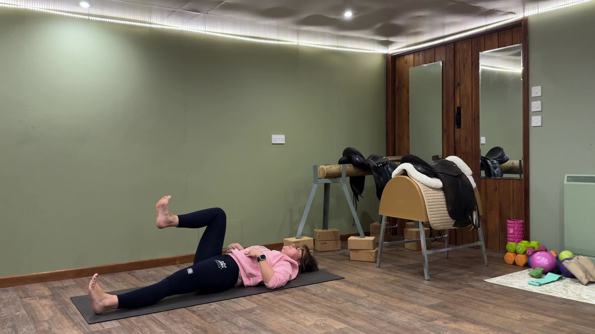 2nd Oct - Working on the riders core